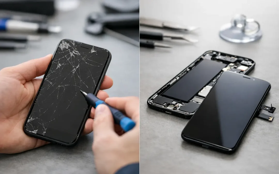 iPhone Screen Repair vs Replacement