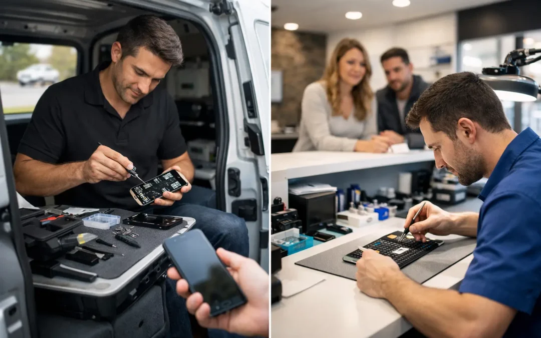 Onsite Phone Repair Versus Store Repair Compared